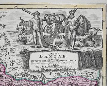 Denemarken - -; J. B. Homann - Regni Daniae - 1701-1720, Boeken, Nieuw