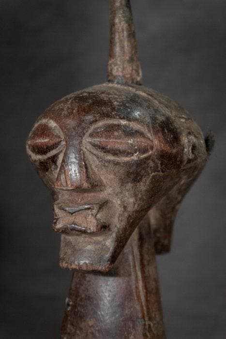 Janus Buste - Songye - DR Congo, Antiquités & Art, Art | Art non-occidental