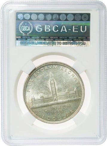 Canada. George VI. Dollar 1939 - MS62