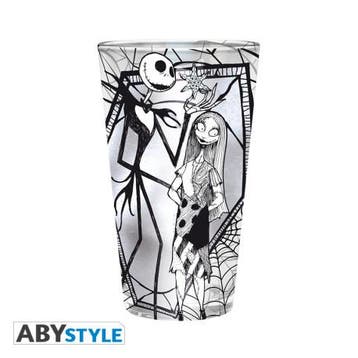 Nightmare Before Christmas Jack & Sally XL Glas, Verzamelen, Disney, Ophalen of Verzenden, Nieuw