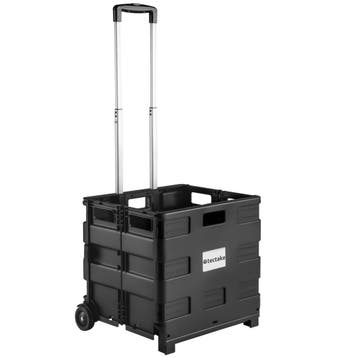 tectake Inkooptrolley, boodschappen trolley opvouwbaar - zwa, Verzenden, Nieuw