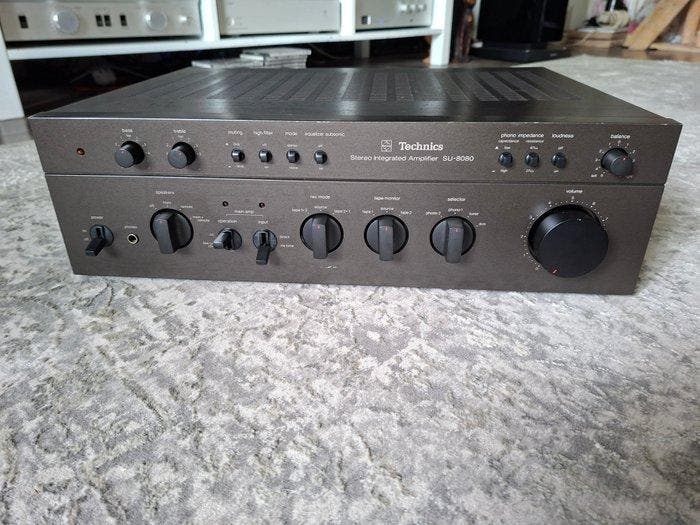 Technics - SU-8080 Amplificateur intégré à semi-conducteurs, TV, Hi-fi & Vidéo, Radios