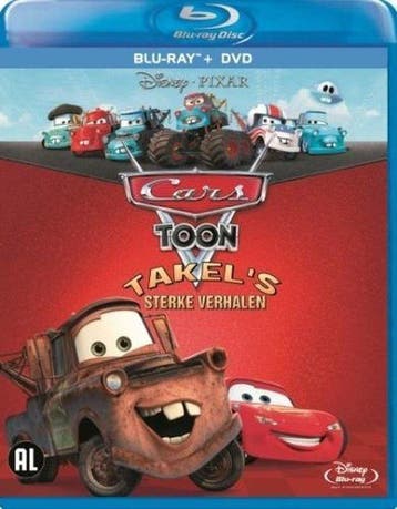 Dinseys Cars - Toon Takels sterke verhalen (blu-ray, Ophalen of Verzenden