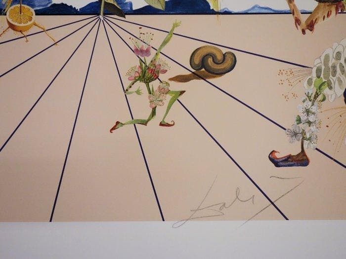 Salvador Dali (1904-1989) - Flordali I, Antiquités & Art, Antiquités | Autres Antiquités