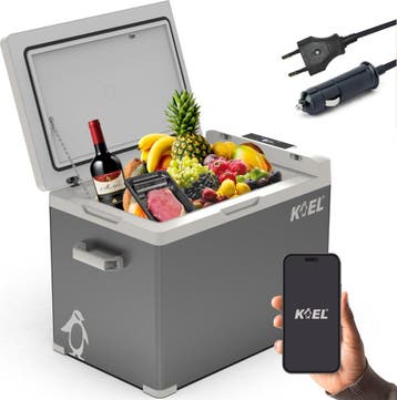 KOEL Crate 40 Compressor Koelbox Elektrisch 12 en 230 Volt, Verzenden