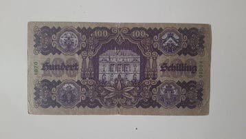 Oostenrijk. - 100 Schilling - 1927 - Pick 97 (Zonder, Postzegels en Munten