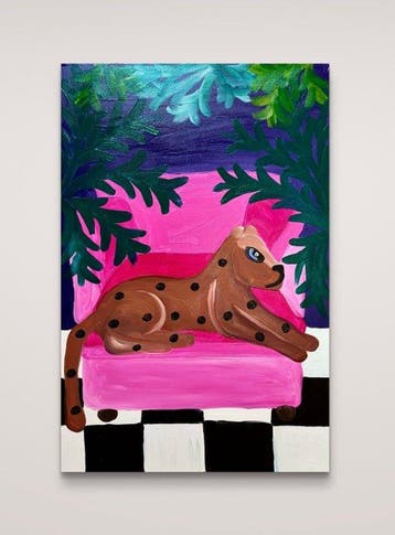 Aurora Camaiani - The pink sofa
