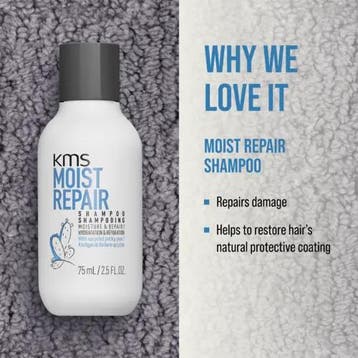 KMS Moistrepair Travel Set (Shampoo), Verzenden, Nieuw, Gel, Wax, Haarlak of Mousse