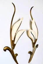 Wandlamp (4) - Verguld messing, Huis en Inrichting, Nieuw