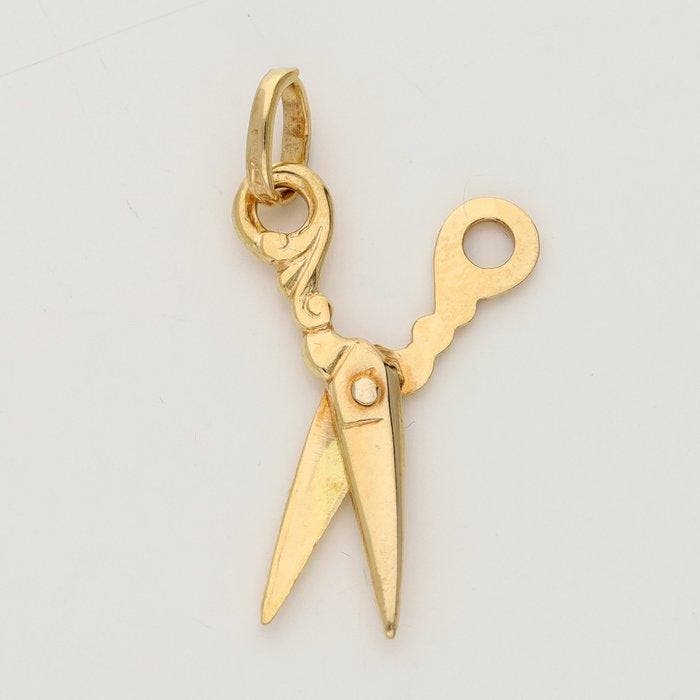 Hanger - 18 karaat Geel goud, Bijoux, Sacs & Beauté, Bijoux anciens