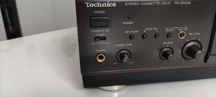 Technics - RS-BX646 Audiocassette deck, TV, Hi-fi & Vidéo, Radios