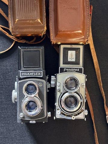 Hilkaflex, Meopta Flexaret Automat – 2 TLR Cameras – 6x6 –