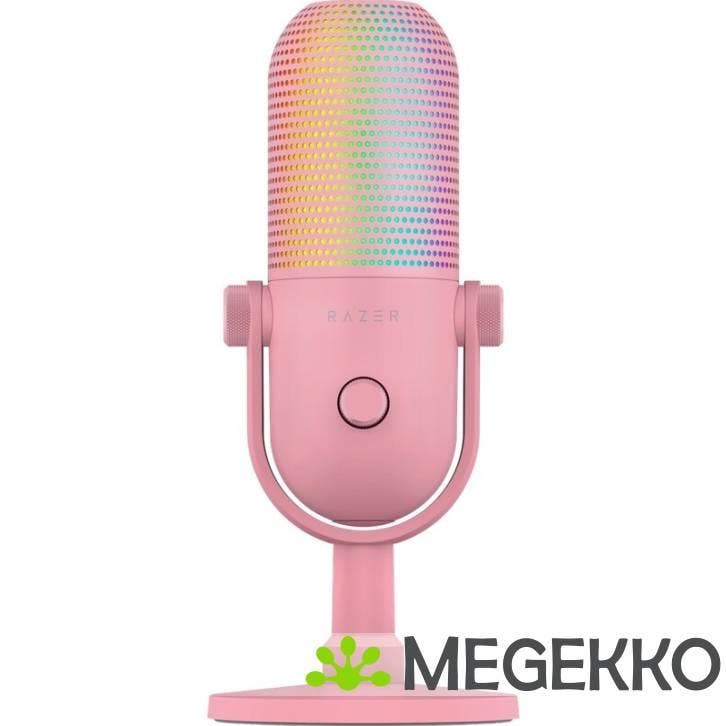 Razer Seiren V3 Chroma Microfoon Roze, Computers en Software, Overige Computers en Software, Nieuw, Verzenden