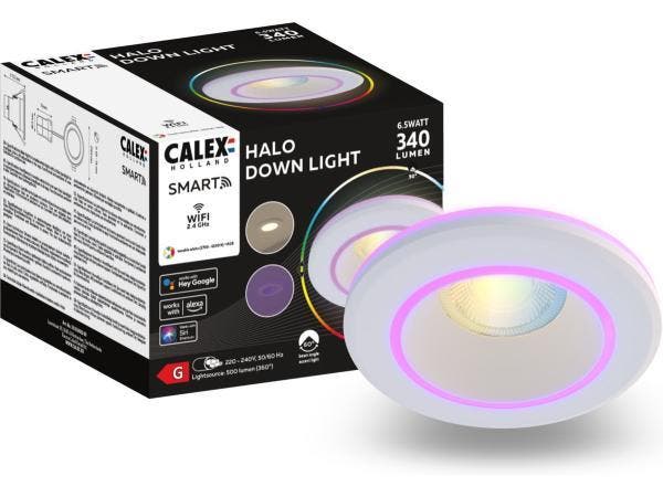 Veiling - Calex Halo Slimme Inbouwspot - Smart Downlight, Huis en Inrichting, Lampen | Overige