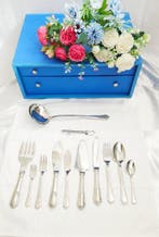 Guy Degrenne - Ménagère (90) - Louis XV - Inox 18-10, Antiek en Kunst