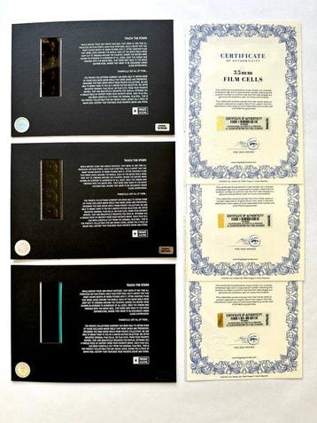 Gangster Classics – Extremely rare Set of 3 Mounted 35mm, Verzamelen, Nieuw