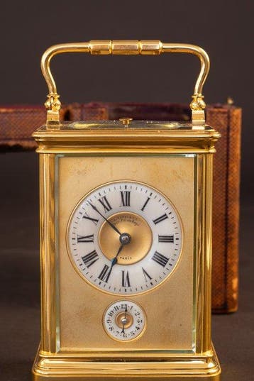 Reisklok - Antiek - Verguld messing - 1850-1900 - L. Leroy &, Antiquités & Art