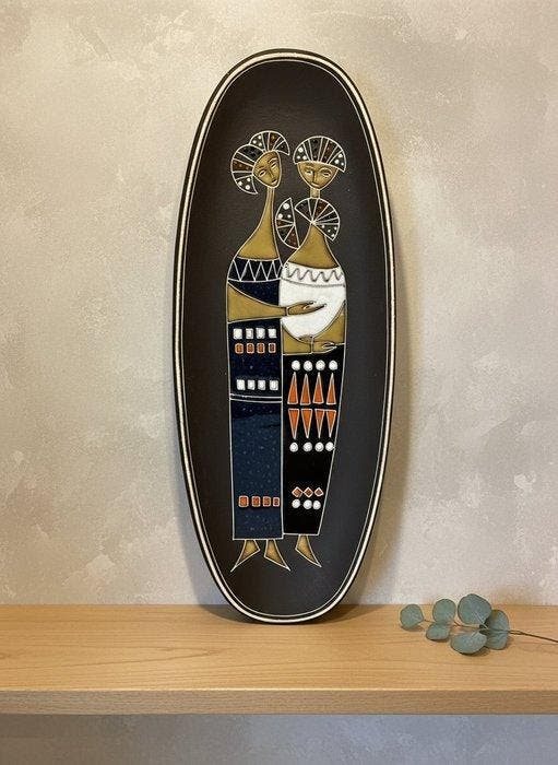 Arnold Wiigs Fabrikker (AWF) - Arnold Rakeng - Wandbord -, Antiquités & Art, Antiquités | Meubles | Chaises & Canapés