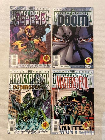 Heroes Reborn Featuring Doctor Doom (200) 7 one-shots! High, Nieuw