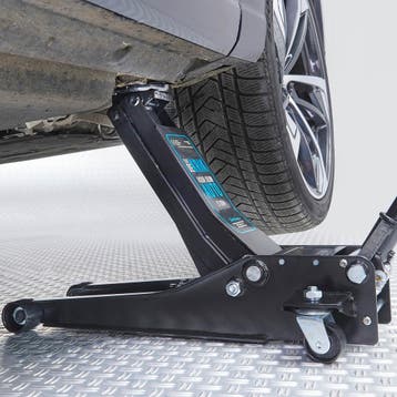 Datona Autokrik laag model 3 ton met twee hoge assteunen -, Auto diversen, Krikken, Ophalen of Verzenden, Nieuw