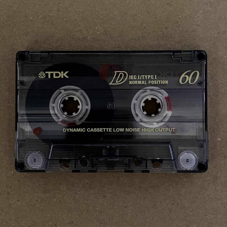 TDK D onbespeeld gebruikt (Cassette band), Cd's en Dvd's, Cassettebandjes, Ophalen of Verzenden