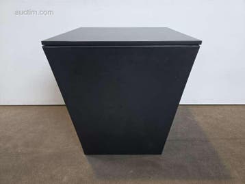 Zwarte conic dinertafels Flexfurn (2x)