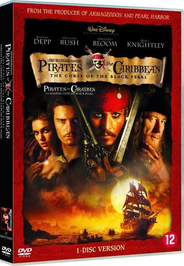 Pirates of the Caribbean - the curse of the black pearl (dvd, Ophalen of Verzenden, Nieuw in verpakking
