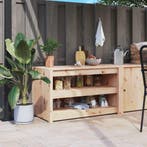 vidaXL Keukenkast voor buiten MEPPEL 106x55x64 cm massief, Verzenden, Nieuw