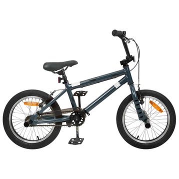 vidaXL BMX Fiets 16 Inch voor 5-8 jaar oud Donkergrijs, Fietsen en Brommers, Verzenden, Nieuw