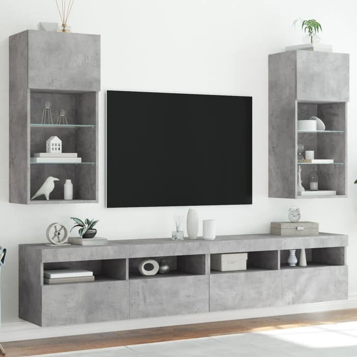 Tv-meubel Set | Retour Deal | Wandmontage (tv meubel), Maison & Meubles, Armoires | Mobilier de télévision, Envoi