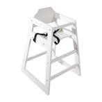 Kinderstoel antiek wit | Zithoogte 50cm | 510x510x750(h)mm, Verzenden, Nieuw in verpakking