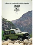 1980 MERCEDES BENZ G KLASSE BROCHURE FRANS, Boeken, Nieuw