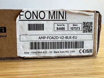 Rega - Fono Mini A2D met USB-digitale uitgang Solid state, Nieuw