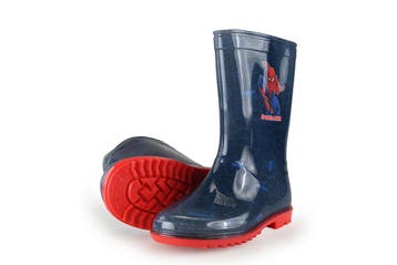 Spider-man Regenlaarzen Jongens in maat 32 Blauw, Verzenden, Jongen of Meisje, Spider-man, Laarzen