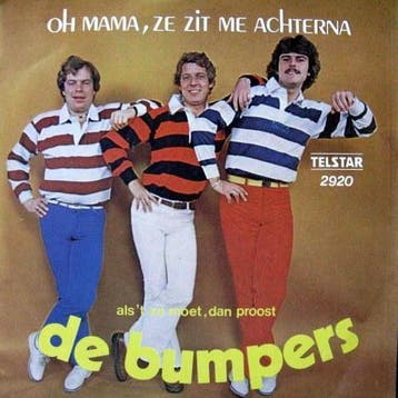 De Bumpers - Oh Mamma, Ze Zit Me Achterna, Verzenden, Gebruikt