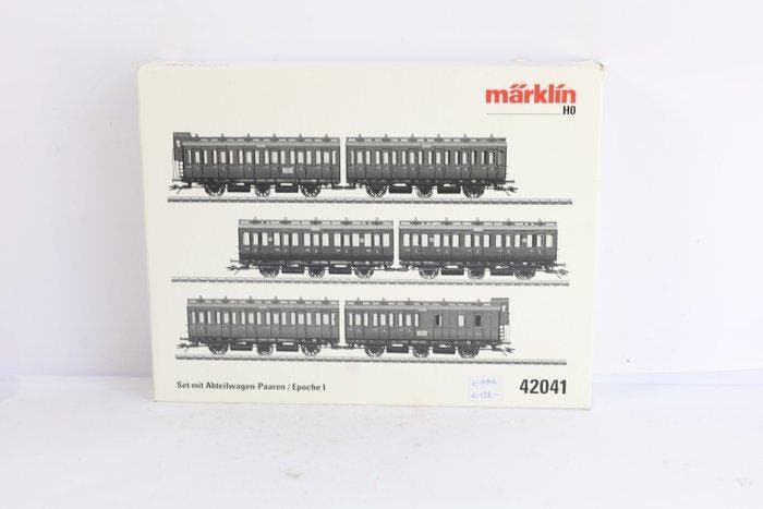 Märklin H0 - 42041 - Ensemble de wagons de passagers pour, Hobby & Loisirs créatifs, Trains miniatures | HO