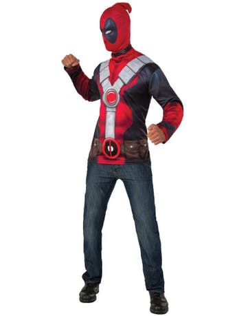 Shirt met kap deadpool set, Ophalen of Verzenden, Nieuw