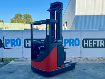 Linde R14 hh 670 cm (2001) reachtruck met weegvorken +VIDEO, Zakelijke goederen, 1000 tot 2000 kg, Elektrisch, Reachtruck, Linde