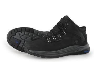 Skechers Veterboots in maat 43 Zwart, Verzenden, Boots