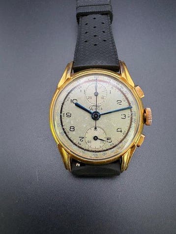 Fortis - Military-Style Chronograph – Venus 170 – 36mm -, Handtassen en Accessoires, Nieuw