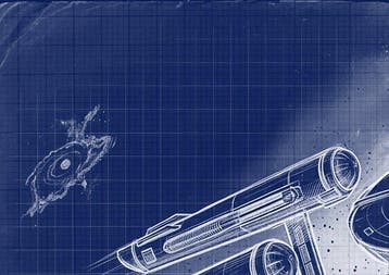 Boriani - Star Trek Enterprise, Blueprint, cyanotype series, Nieuw