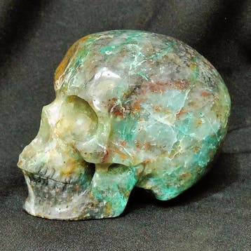 chrysocolla Uitzonderlijke, met de hand uitgehouwen