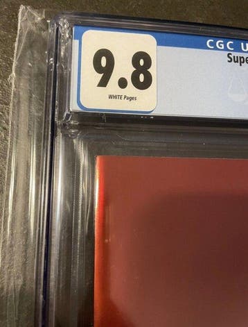 Superman - SUPERMAN “Death” 30TH ANNIVERSARY RED FOIL CGC, Livres