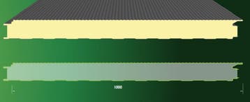 Geïsoleerde wandpanelen 100mm (verborgen bevestiging), Ophalen of Verzenden, Nieuw