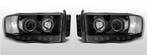 Carnamics Koplampen | Dodge Ram 02-08 4-d | Angel Eyes zwart, Verzenden