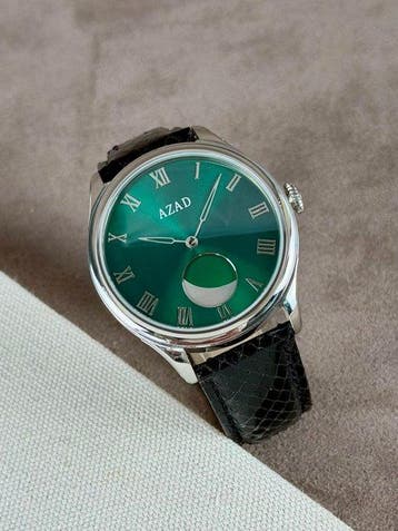 Azad New York - Minimalistic Moon Phase Automatic - BE1971e, Nieuw