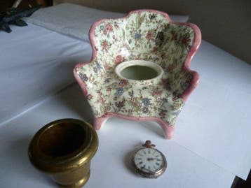 Sarreguemines - Inktpot - Aardewerk