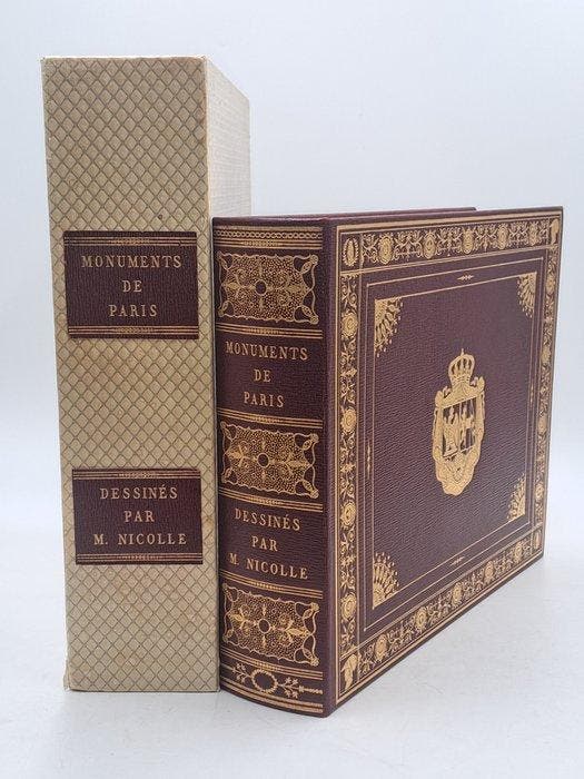 Victor Jean Nicolle / Pierre Schommer - Monuments de Paris, Antiek en Kunst, Antiek | Boeken en Manuscripten