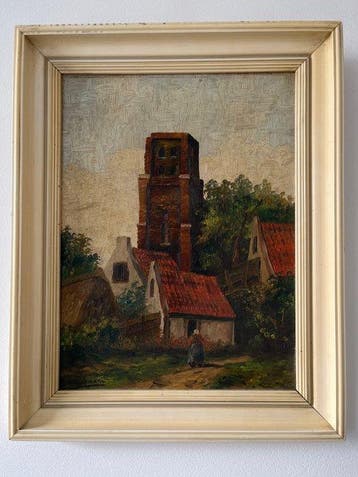 L.Hartman (XX) - Stadsgezicht
