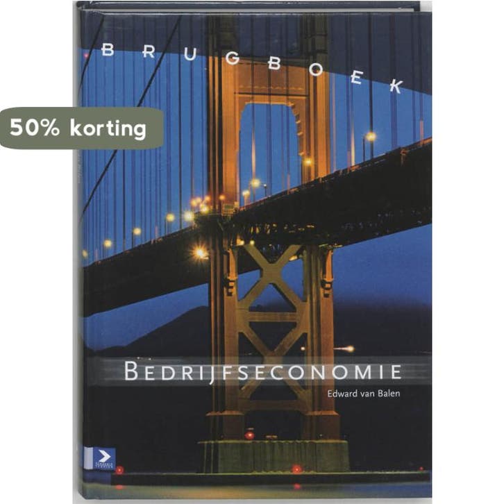 Brugboek Bedrijfseconomie 9789039518892 Edward van Balen, Livres, Livres scolaires, Envoi